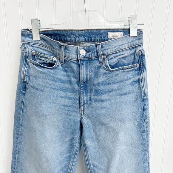 AYR The Roadie Jeans Blue High Rise Straight Leg Stretch Denim 27 - Picture 3 of 5